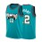 Men'S #12 Embroidered Basketball Jersey - Breathable, Stretch Fabric, Sleeveless Sports Uniform for Training, Competition & Casual Wear, Teal Color with White & Orange Accents, Streetwear Clothing | Athletic Style | Embroidered Details