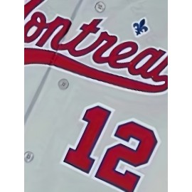 12 Men'S Baseball Jersey Sports Training Jersey Gray Breathable Comfortable Shirt S-3XL