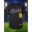 Men's #8-24 Embroidered Polyester Baseball Jersey - Black with Purple & Yellow Accents, V-Neck, Button-Up Design, Perfect for Games, Training & Casual Wear, Sizes S-3XL, Athletic Jersey | Casual Style | Numbers Design