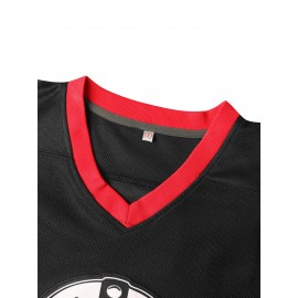 Men'S Ice Hockey Uniform Size 13 Black Embroidered Sports Casual Signature Style