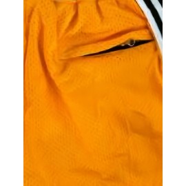 1pc Men'S Embroidered Basketball Shorts - Breathable Polyester Sports Shorts with Slight Stretch, Elastic Band, for Training, Workout, Casual & Team Sports - Loose Fit, S-3XL