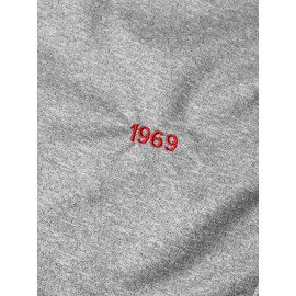 Stitched #14 Grey Baseball Jersey Red Letter Embroidery V Neck Short Sleeve Baseball Shirt, Breathable Button-Up Sports Uniform For Training Competition Party