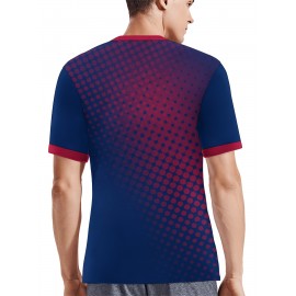 Professional Sports Fabric Men'S Creative Pattern Print North America Home Soccer Jersey T-shirt