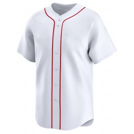 Women'S Boston #16 Embroidery Baseball Jersey, Moisture Wicking, Breathable And Lightweight, Protection, Fade Resistant, Slightly Stretch Breathable Button Sports Uniform For Training Party, As Gifts For Baseball Fans